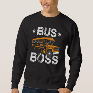 Buss Chef skolpassagerare i Buss, Student, Buss D Lång Ärmad Tröja