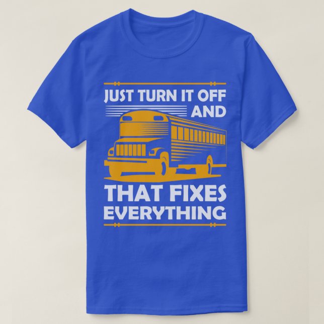Buss-design för Buss eller chassi 14 T Shirt (Design framsida)