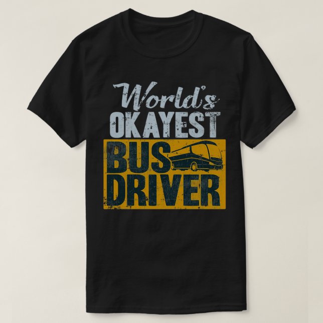 Buss Driver Buss T Shirt (Design framsida)