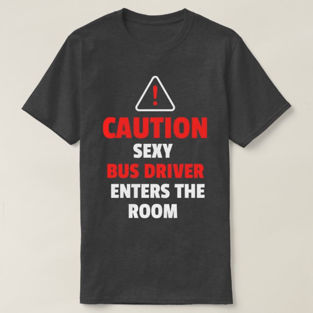 Buss Driver Gift Birthday Coach T Shirt (Design framsida)