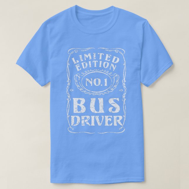 Buss Driver School Buss T Shirt (Design framsida)
