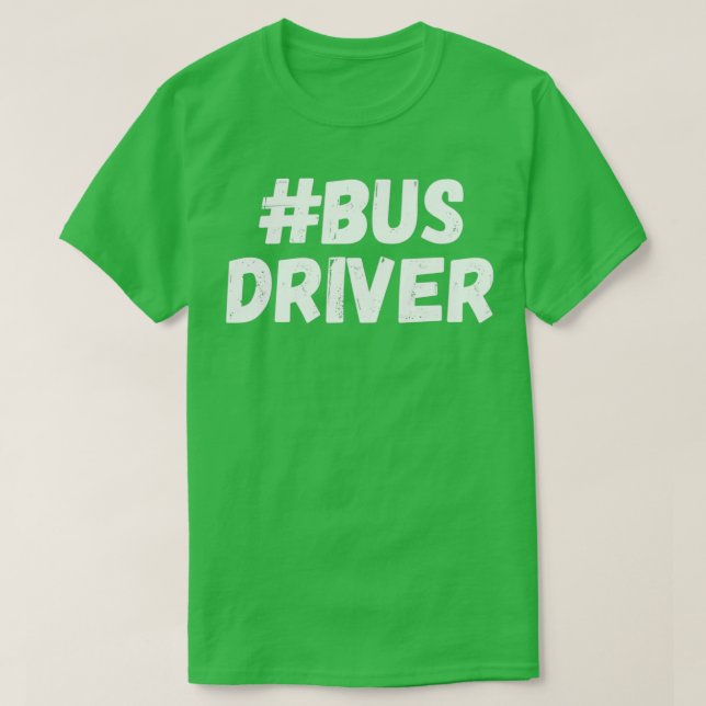 Buss-drivrutin 4 t shirt (Design framsida)