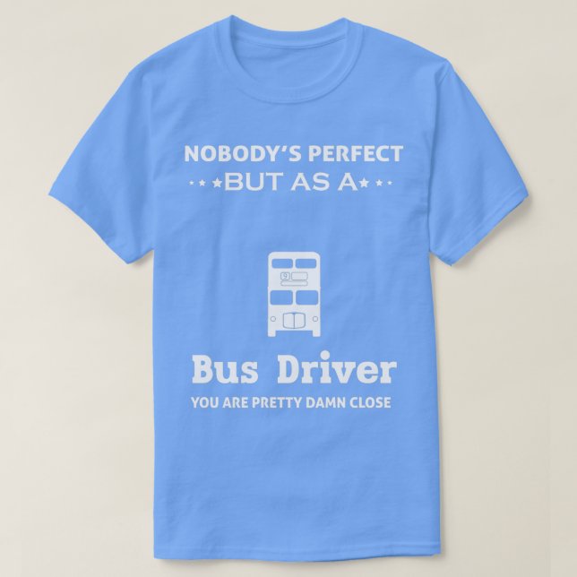 Buss-drivrutin 5 t shirt (Design framsida)