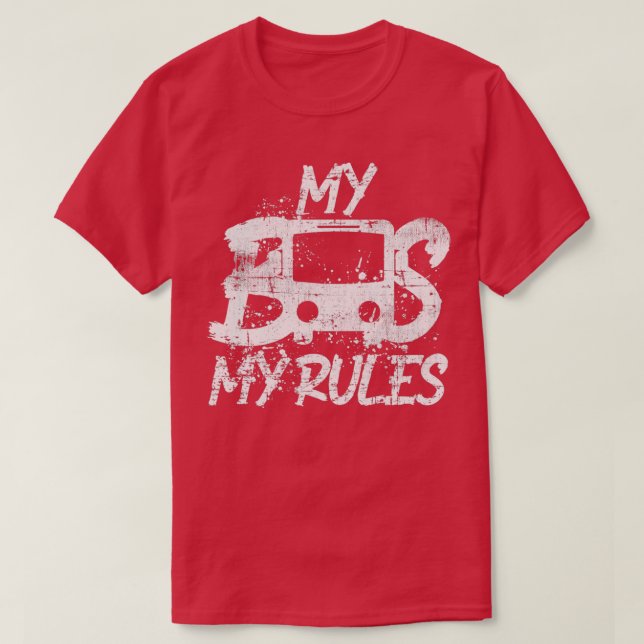 Buss-drivrutin Buss 2 T Shirt (Design framsida)