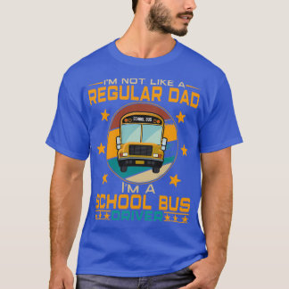 Buss-drivrutin för  i Buss-skolan i Pappa T Shirt