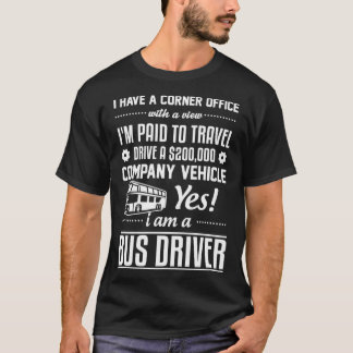 Buss-drivrutin Funny TShirts Classic TShirt