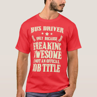 Buss-drivrutin T Shirt