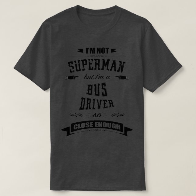 buss DRIVRUTINFORMAT T Shirt (Design framsida)