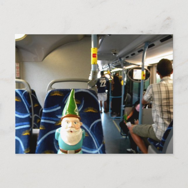 Buss Gnome Vykort (Framsida)