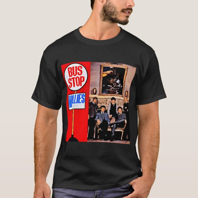 Buss hållplats t shirt (Framsida)