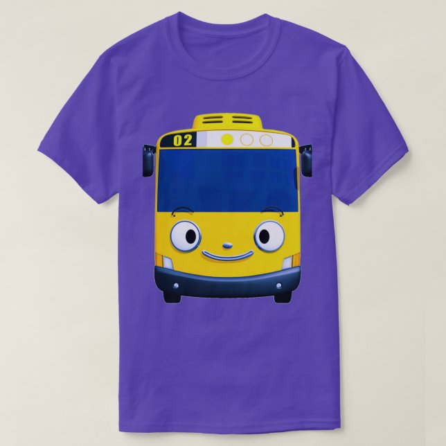 Buss hej av förare t shirt (Design framsida)
