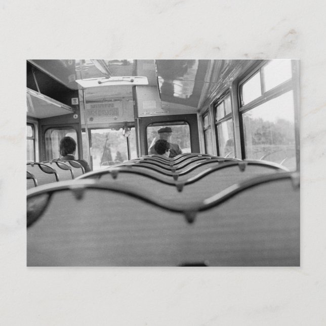 Buss Insida (70-talet) Vykort (Framsida)