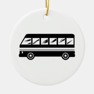 Buss Julgransprydnad Keramik