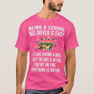 Buss-körning i 2 i Best School Buss Driver T Shirt