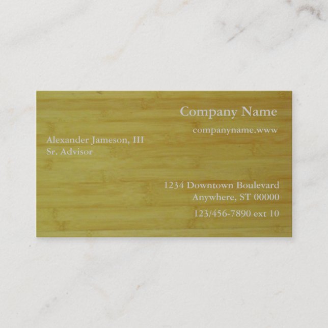 Buss. Kort - bambu stiger ombord (Framsida)