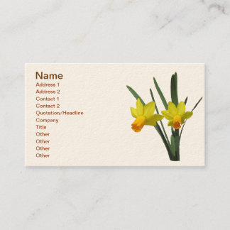 Buss. Kort - Daffodil
