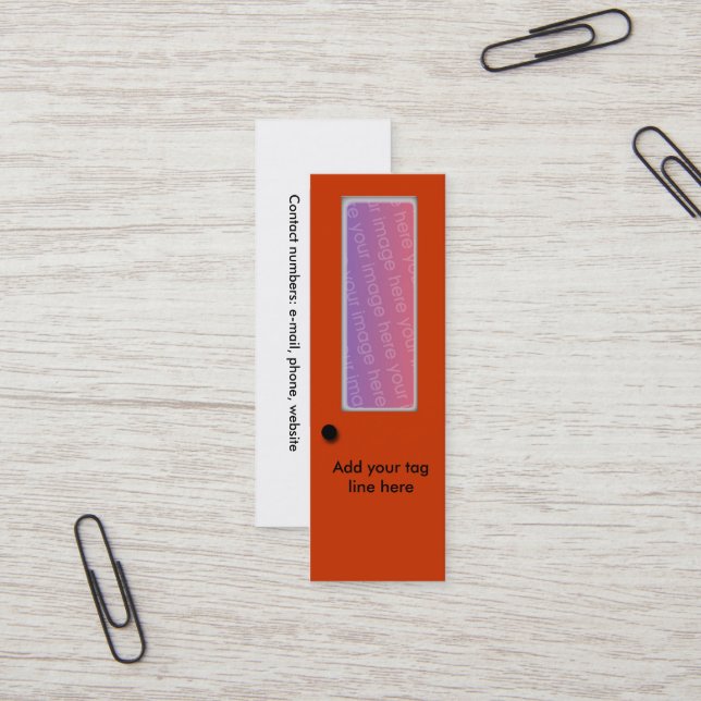 Buss. Kort - Office-dörr (Fram/Back In Situ)