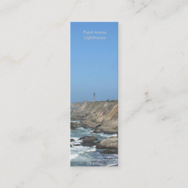 Buss. Kort - Point Arena Lighthouse (Framsida)