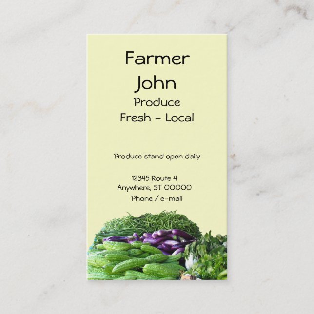 Buss. Kort - producera (Framsida)