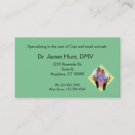 Buss. Kort - Veterinär - Katter i regnbågsdiamant