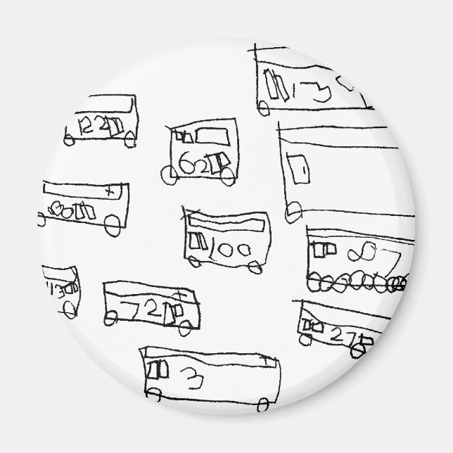 Buss Magnet (Framsidan)