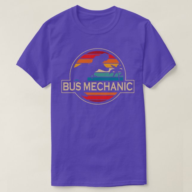 Buss Mechanic Dinosaur T Shirt (Design framsida)