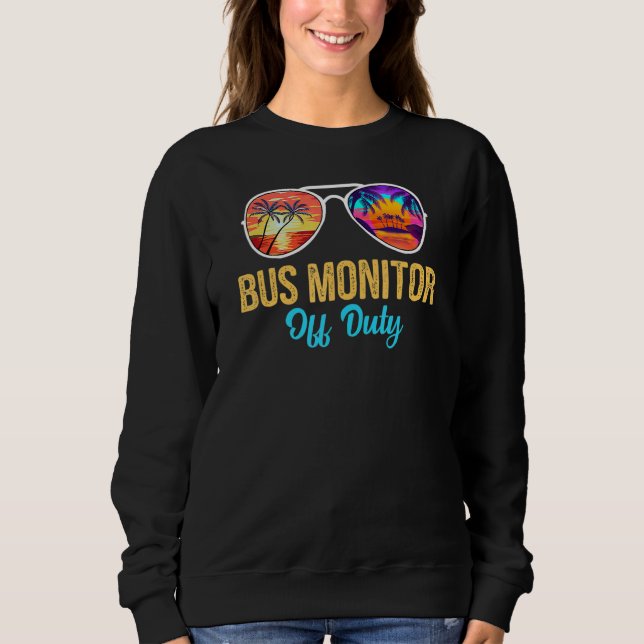 Buss Monitor of Duty Sunglasses Handflatan Träd fö T Shirt (Framsida)