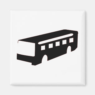 Buss Silhouette Magnet