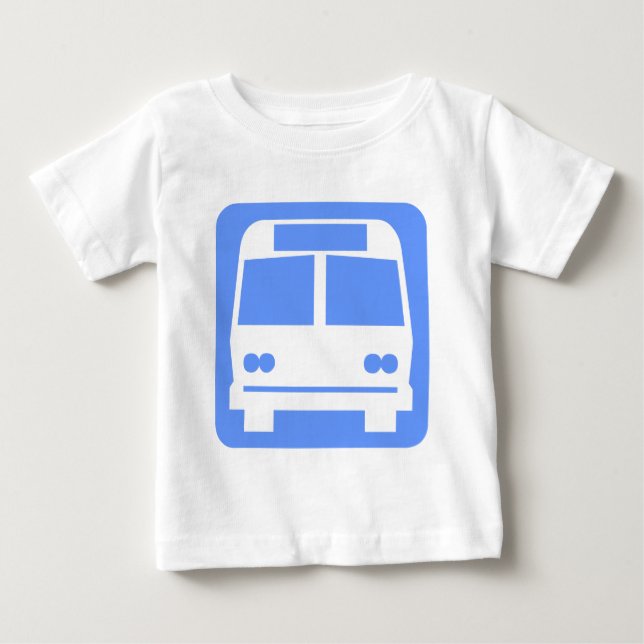 Buss-symbol - Baby blue T Shirt (Framsida)