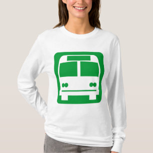 Buss-symbol - Grönt av gräs Tee Shirt