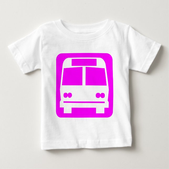 Buss-symbol - Magenta T-shirt (Framsida)