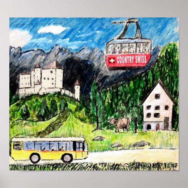 Buss Tour Poster (Framsidan)