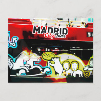Buss turístico de Madrid (España) Vykort