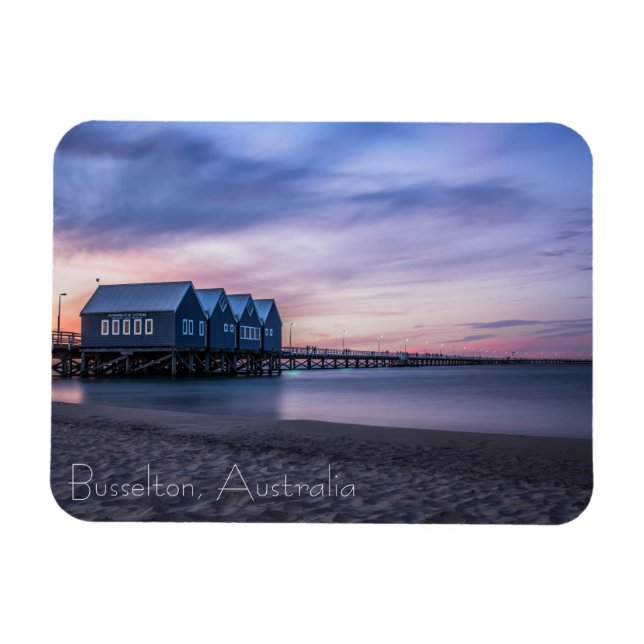 Busselton, Australien Magnet (Horisontell)