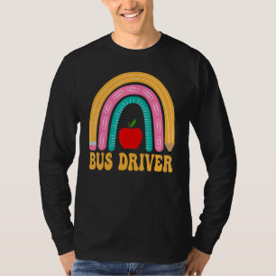 Bussförare Rainbow Penna Kvinnor Tillbaka Till Sko T Shirt