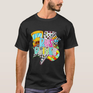 Bussförare tänder tillbaka till skolan Glad första T Shirt