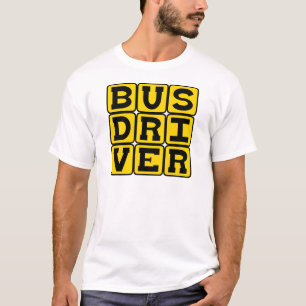 Bussförare, transportyrke tee shirt