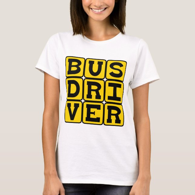 Bussförare, transportyrke tröja (Framsida)
