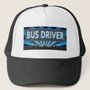 Bussförarestort festtält truckerkeps