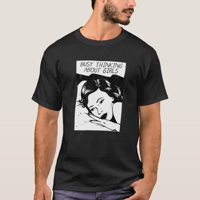 Bussig att tänka på flickor t shirt (Framsida)