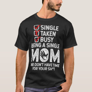 Bussig att vara en enda Ord i Mamma. T Shirt
