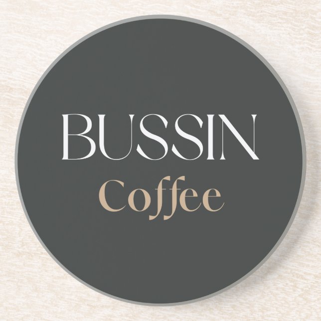 Bussin Coffee, Roligt Kaffelöftepresent Underlägg (Framsidan)