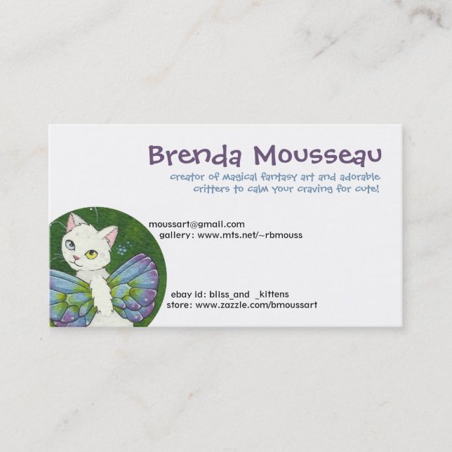 busskort visitkort (Framsida)