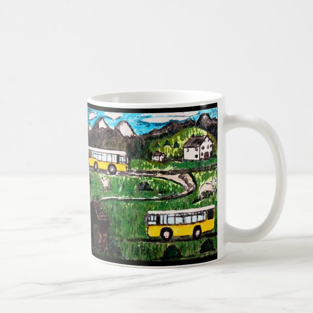 Bussresa Kaffemugg (Höger)