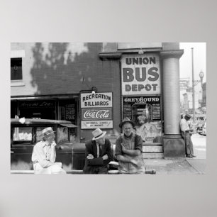 Bussstation: 1938 poster