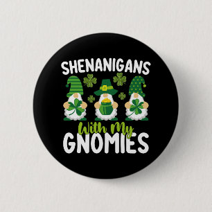 Busstreck Med Mina Gnomer Gnome St Patrick's Day Knapp