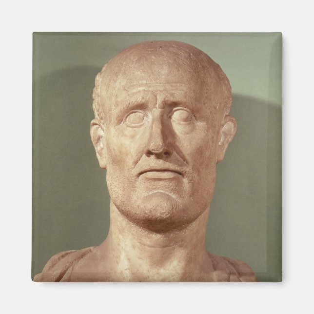 Bust av Alcibiades Magnet (Framsidan)