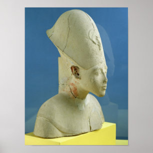 Bust av Amenophis IV från tell-Agift Poster