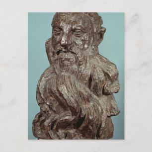 Bust av Auguste Rodin 1909 Vykort