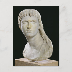 Bust av Cleopatra II eller hennes dotter Vykort